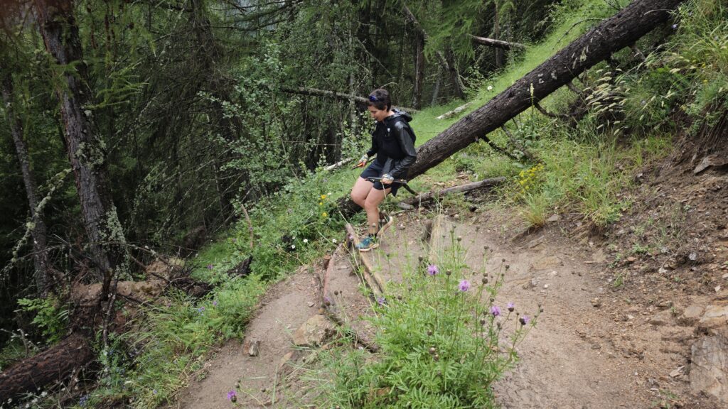 Reco UTMB : Descente vers Courmayeur