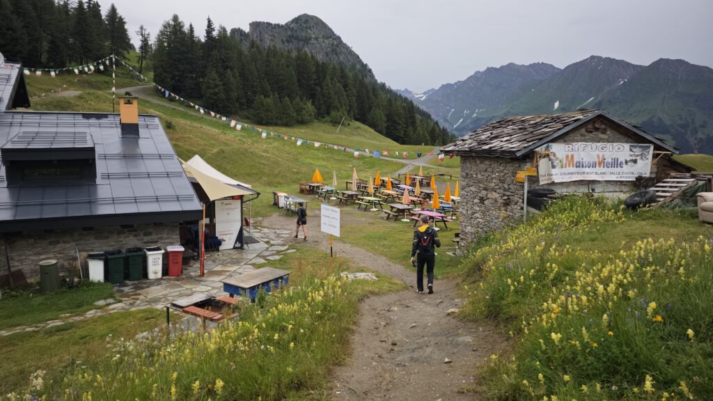 Reco UTMB : Rifugio Maison Vieille