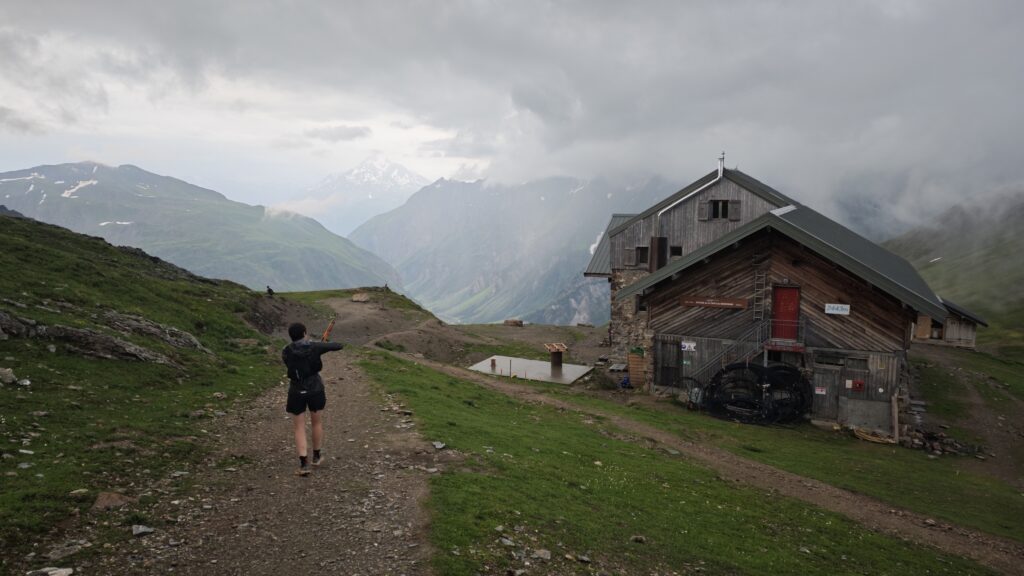 Reco UTMB : refuge de la croix du Bonhomme