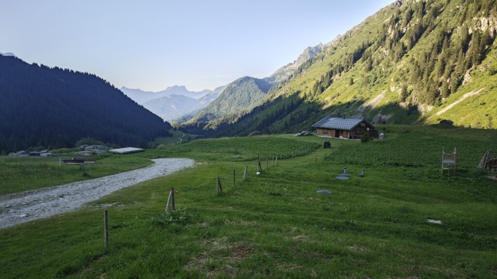 Reco UTMB : refuge de la Balme