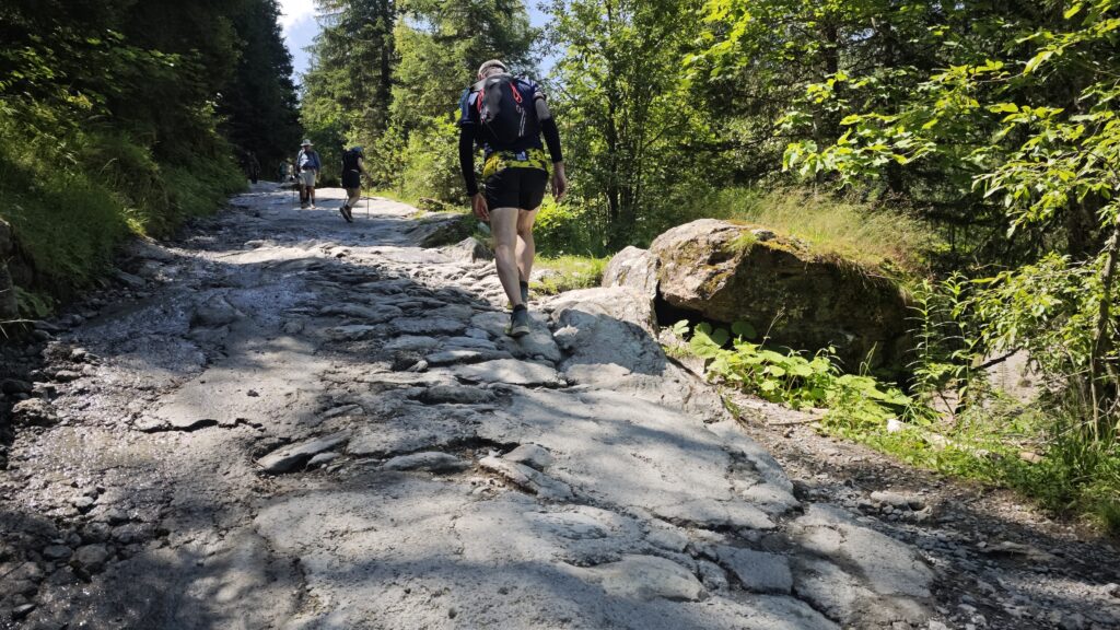 Reco UTMB : monte de ND de la Gorge