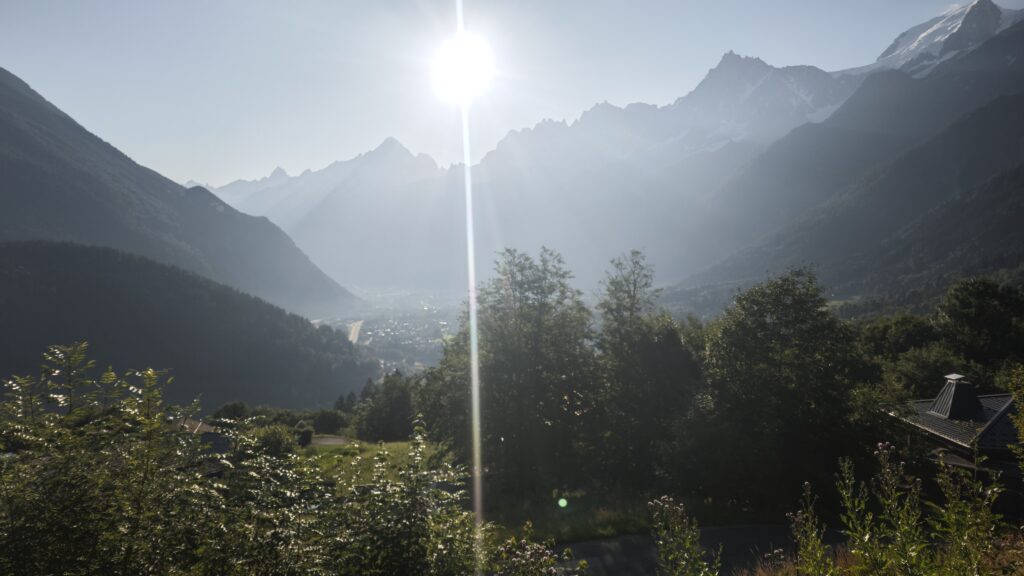 Reco UTMB : montée après les Houches