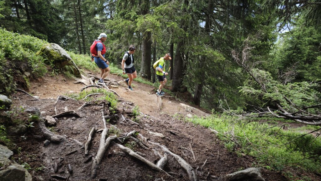 Reco UTMB : sentier des gardes