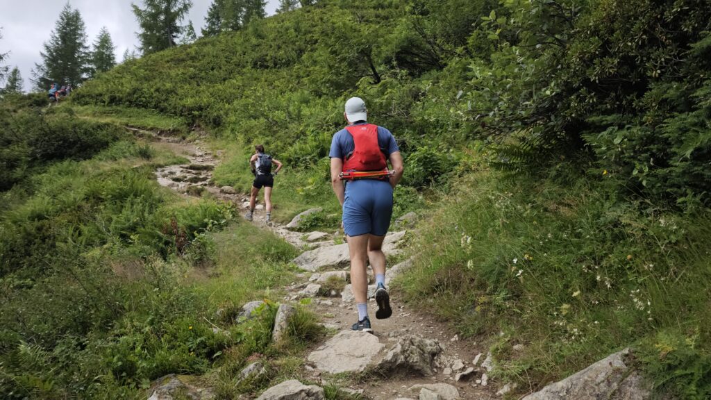 Reco UTMB : portion au départ de Vallorcine