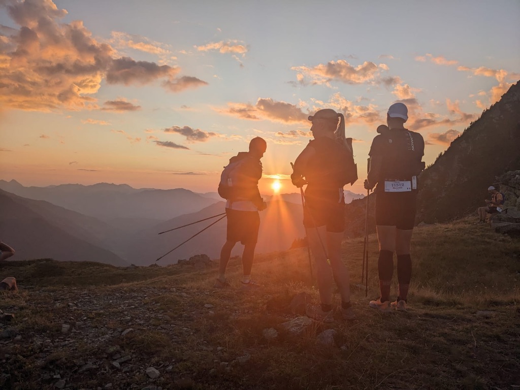 coucher de soleil au-dessus de Beaufort