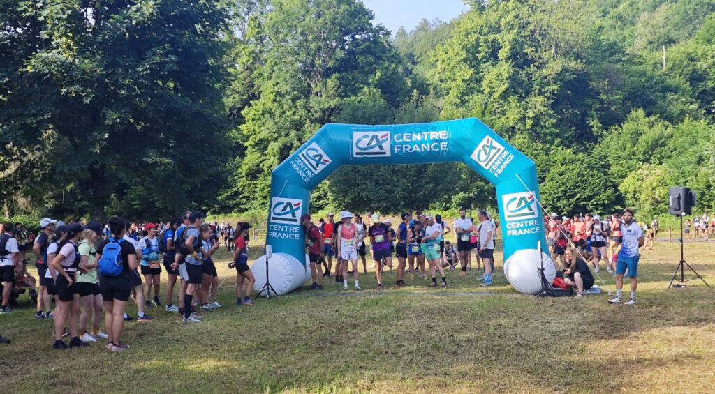 UTPMA 2025 : départ du trail de la Jordanne