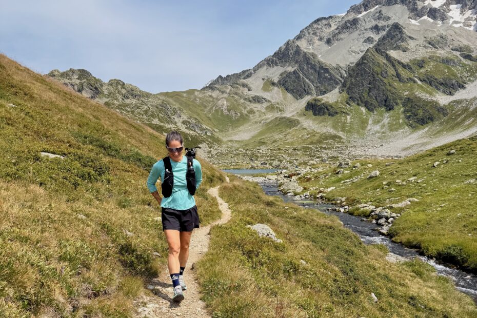 Trail en montagne
